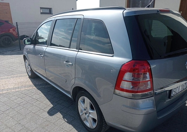 Opel Zafira cena 15800 przebieg: 284000, rok produkcji 2010 z Sosnowiec małe 56